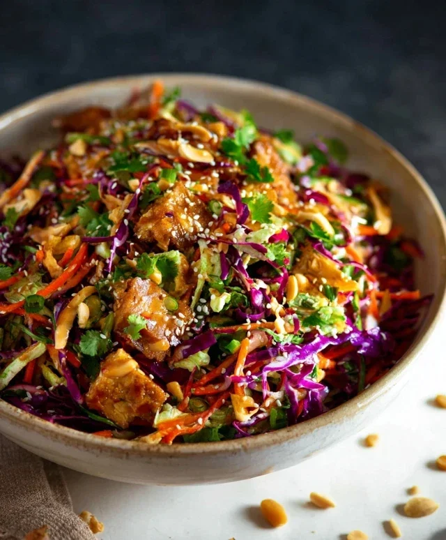 Asian Chicken Crunch Salad