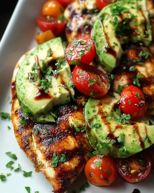 Grilled California Avocado Chicken Recipe