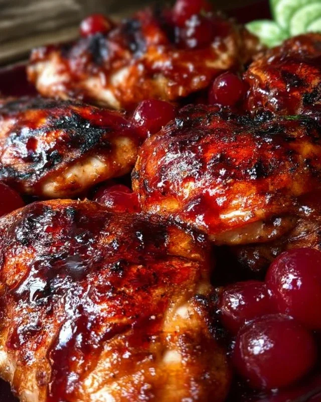 Cherry Dr. Pepper Grilled Chicken