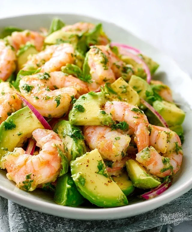 Citrus Shrimp Avocado Salad