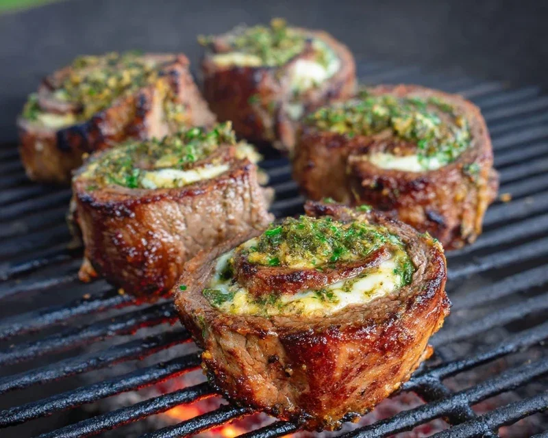 Cheesy Steak Pinwheels