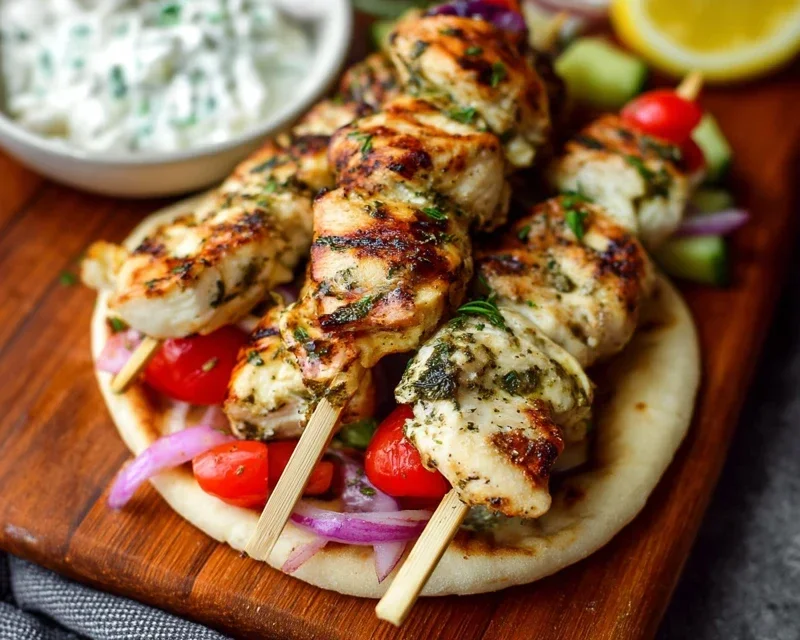 Chicken Souvlaki Recipe