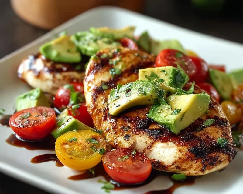 Grilled California Avocado Chicken Recipe