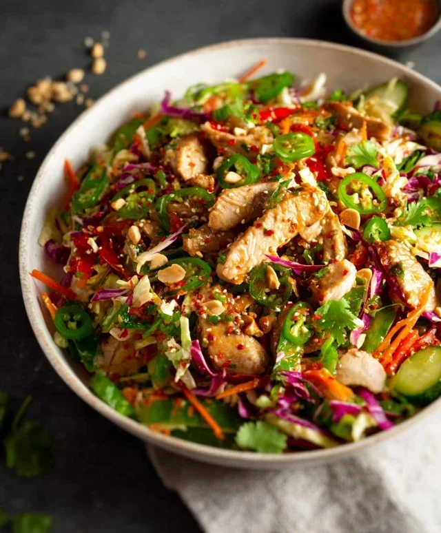 Asian Chicken Crunch Salad