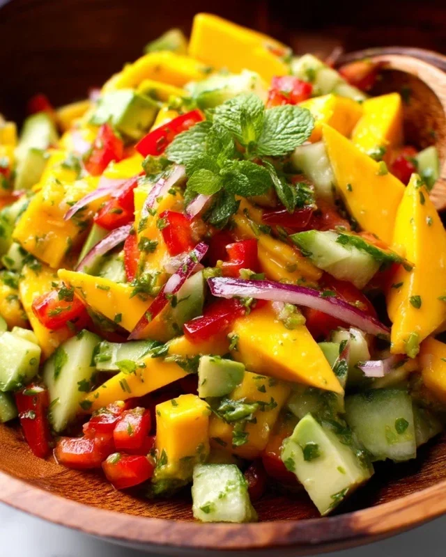 Healthy Mango Salad