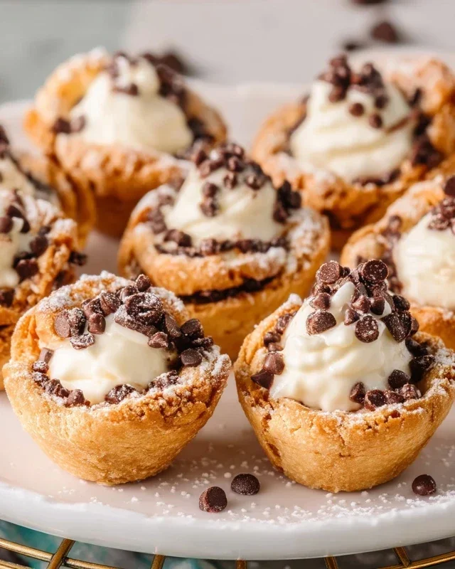 Mini Cannoli Cups