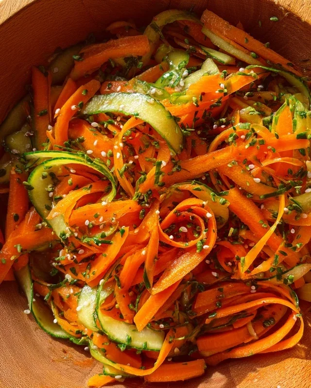 Cucumber Carrot Salad