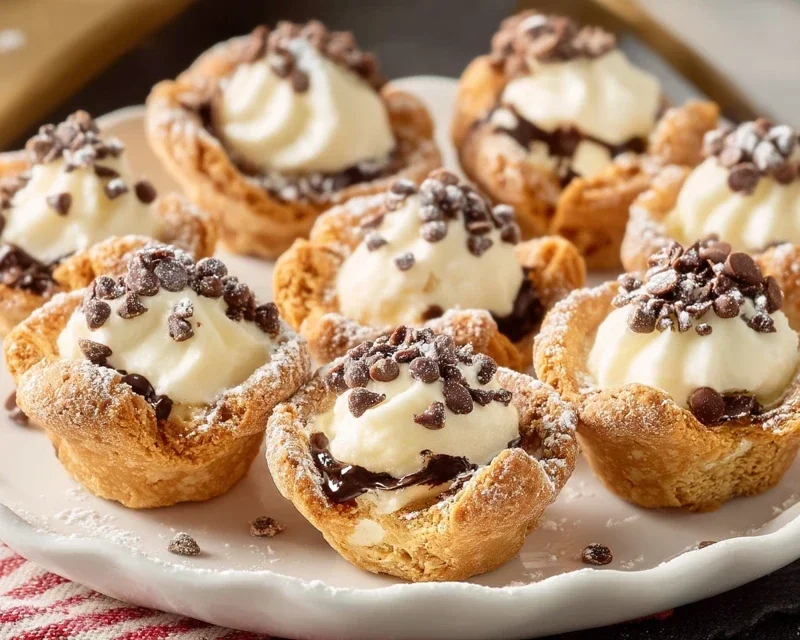 Mini Cannoli Cups
