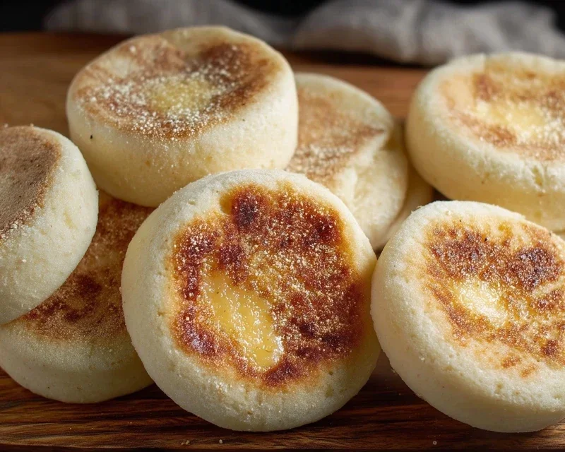 Easy Homemade English Muffins