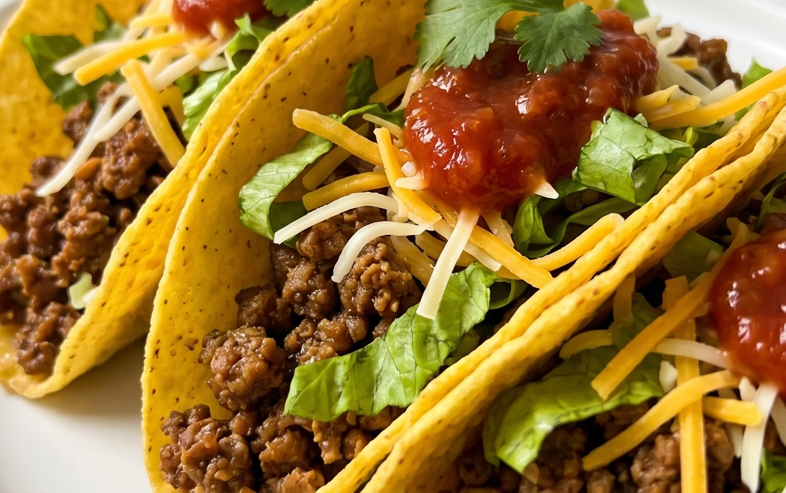 Crispy Ground Beef Tacos