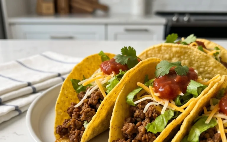 Crispy Ground Beef Tacos