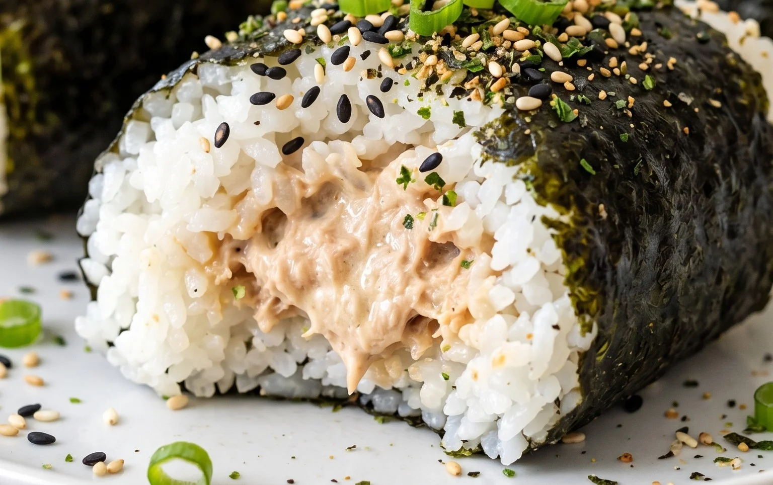 15-min. Easy Japanese Tuna Onigiri