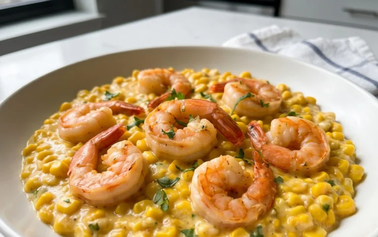 Shrimp and Creamed Corn (30 Minutes, One-Pan)