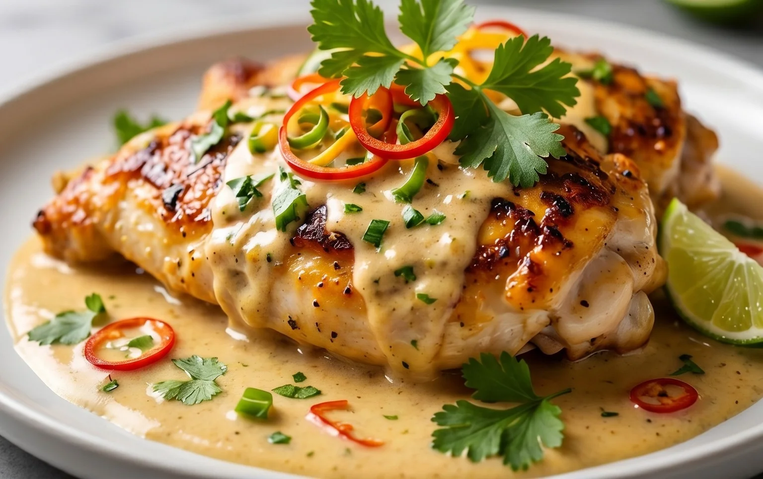 Creamy Coconut Lime Chicken