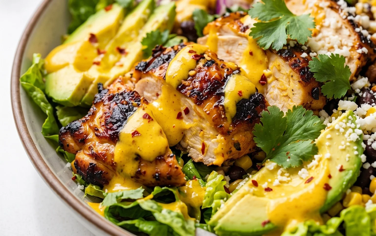 Peruvian Grilled Chicken Salad