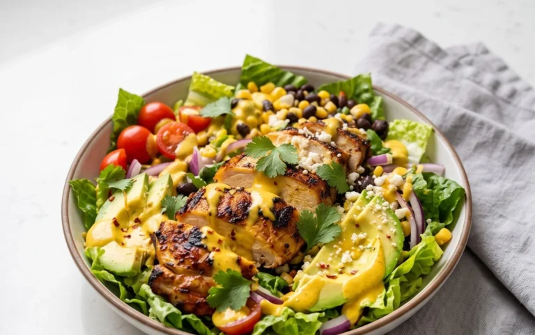 Peruvian Grilled Chicken Salad