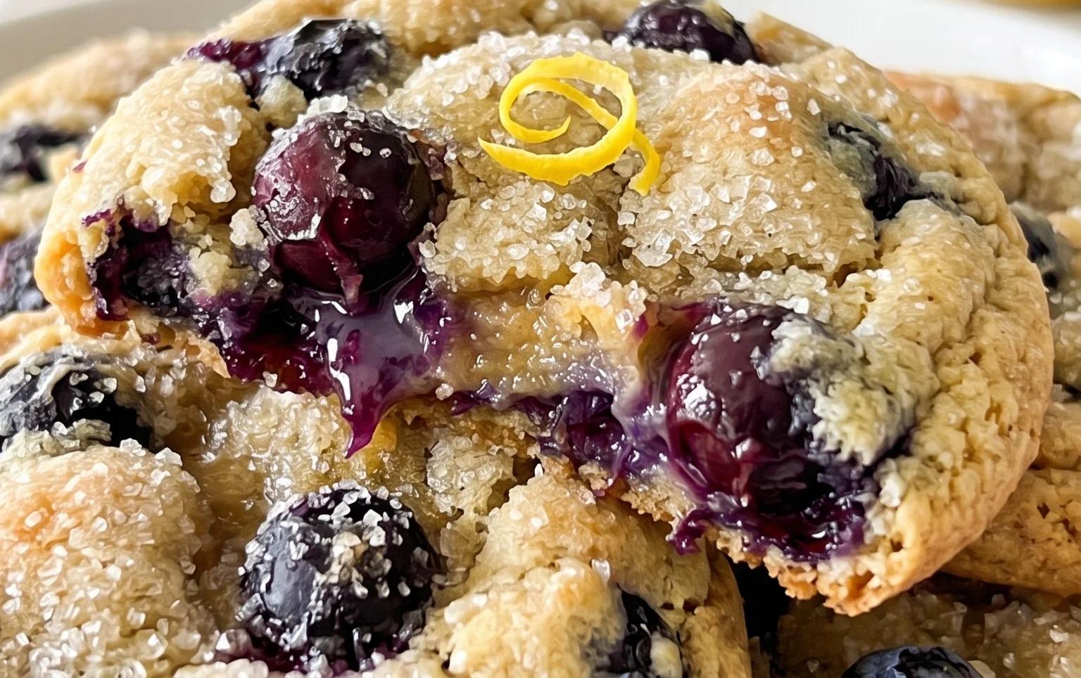 Lemon Blueberry Cookies Recipe