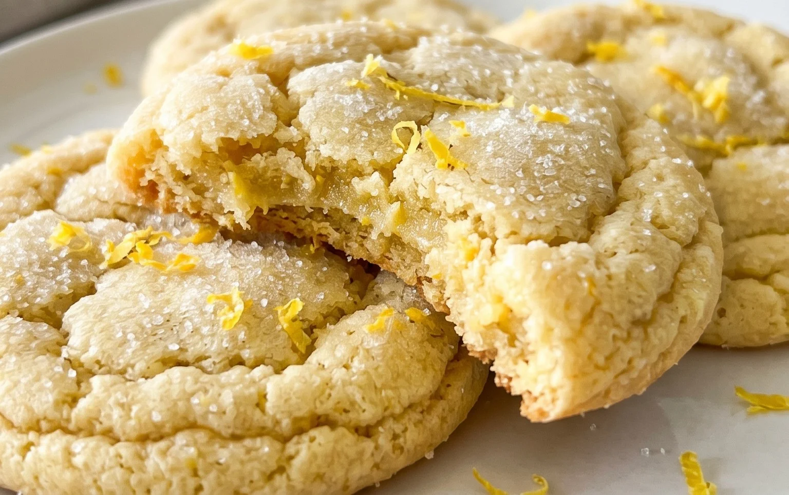 Soft & Chewy Lemon Cookies