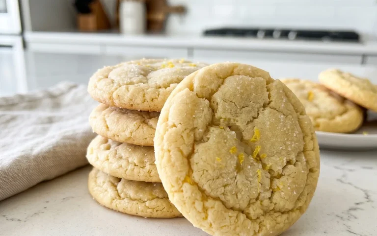 Soft & Chewy Lemon Cookies