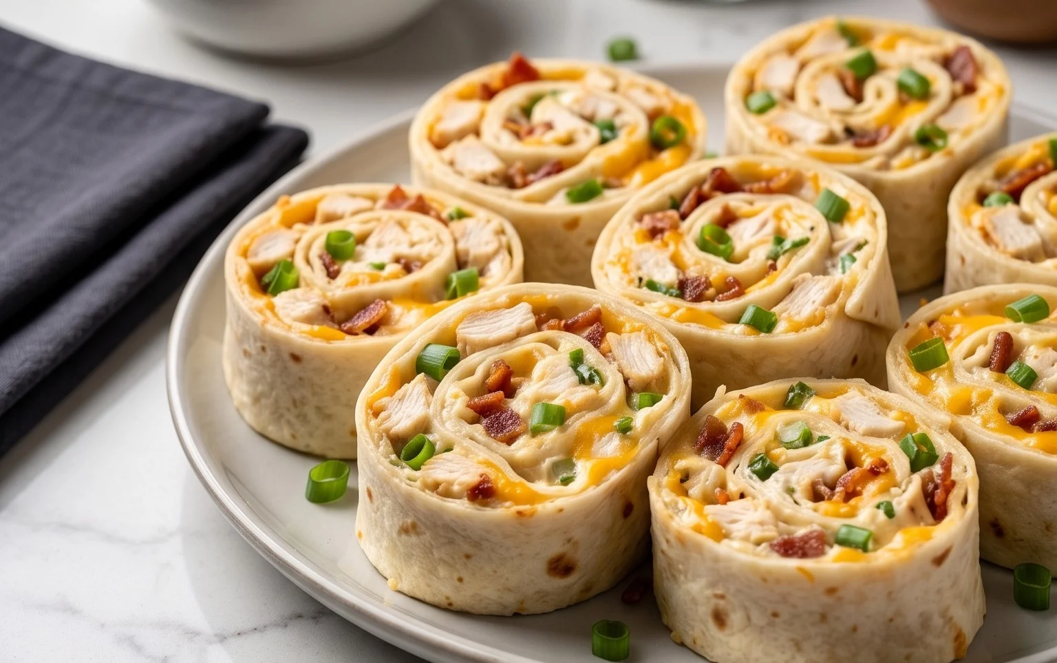 Crack Chicken Pinwheels