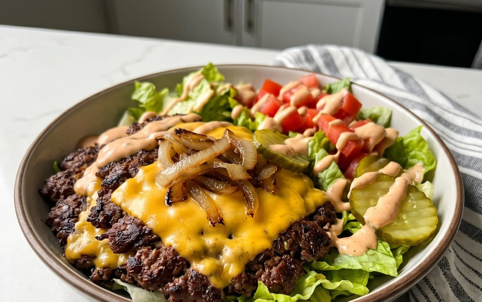 Smash Burger Bowl