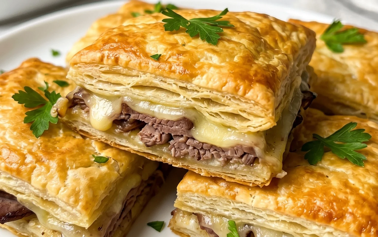 French Dip Squares