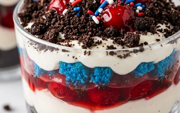 Red, White and Blue Dirt Cups