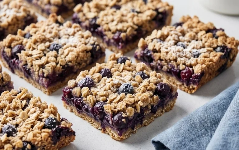 Blueberry Oatmeal Bars