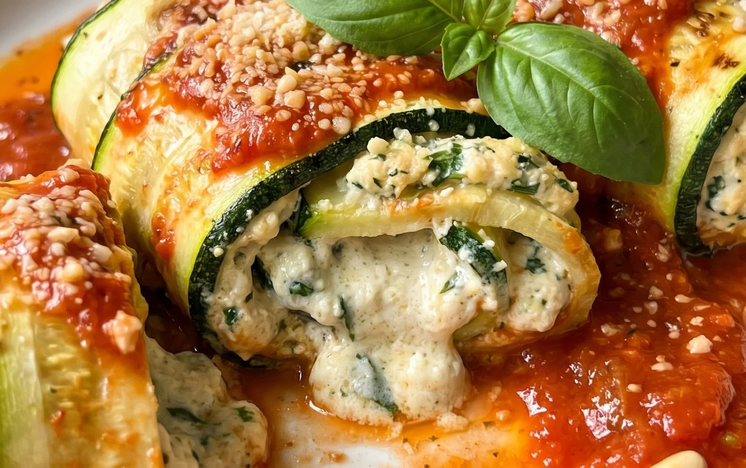 Vegan Zucchini Rollatini
