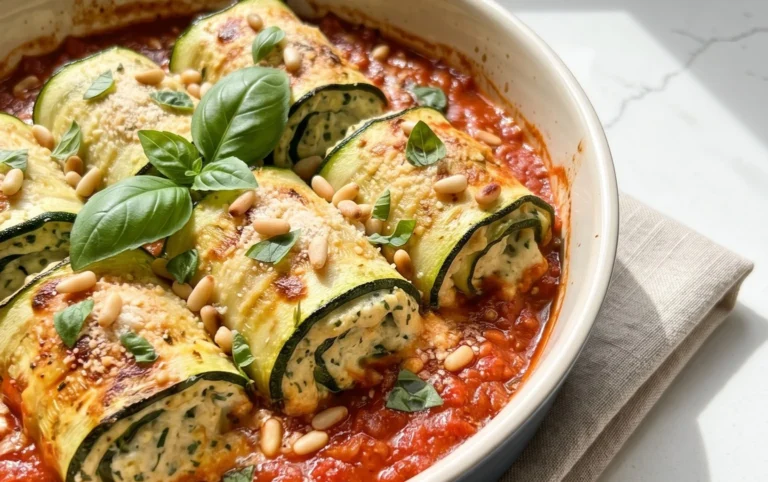 Vegan Zucchini Rollatini