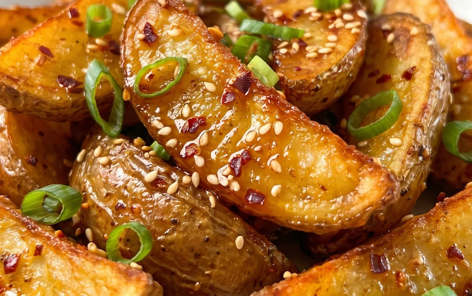 Crispy Honey Chilli Potatoes
