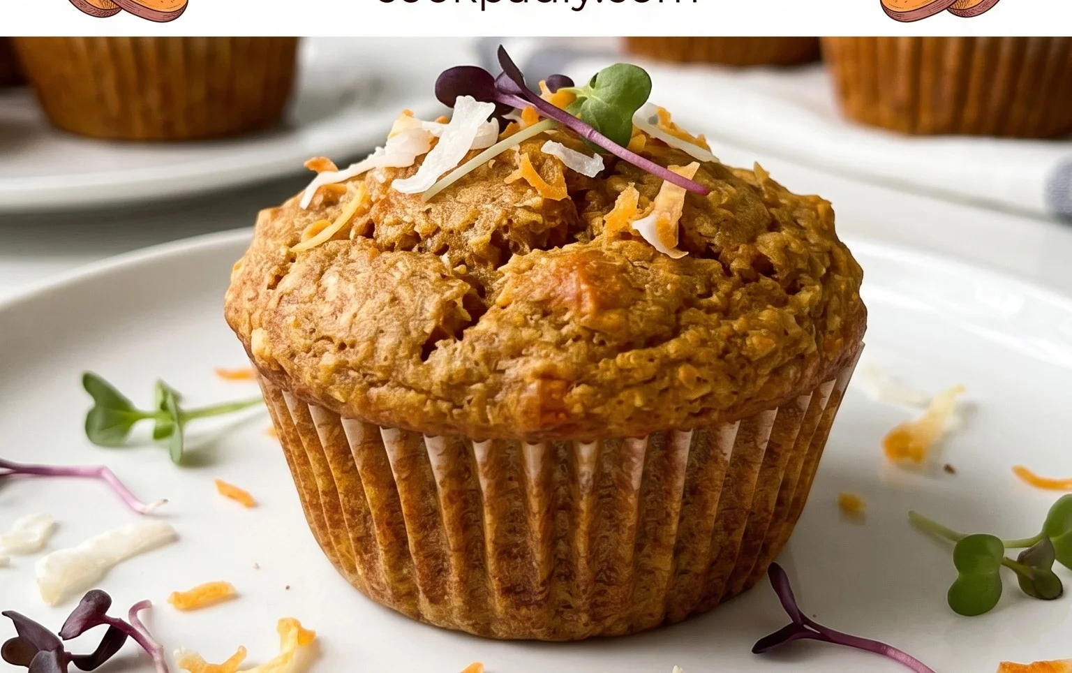 Anti-Inflammatory Coconut and Sweet Potato Muffin Recipe