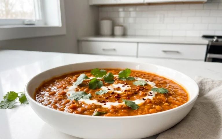 Spicy Red Lentil Curry