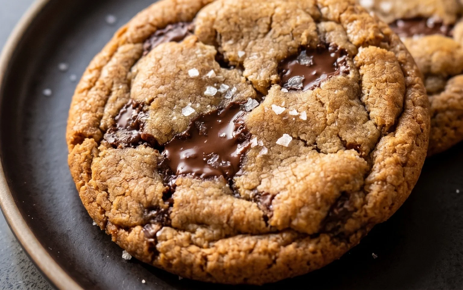 Crispy and Chewy Chocolate Chip Cookies