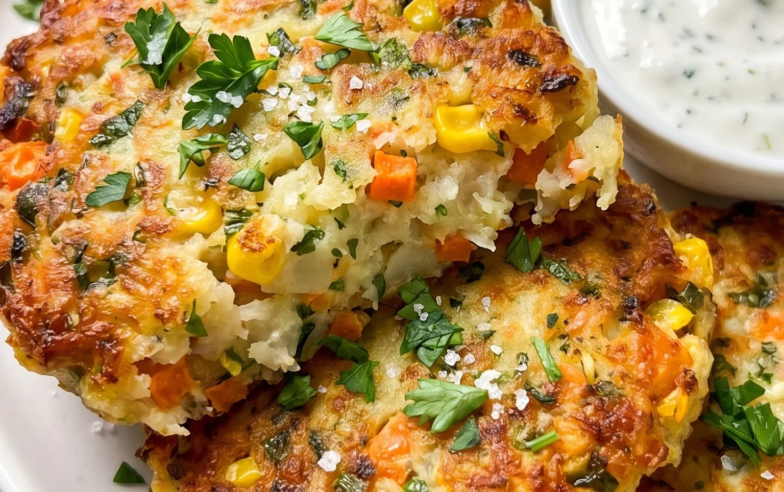 Vegetable Potato Fritters