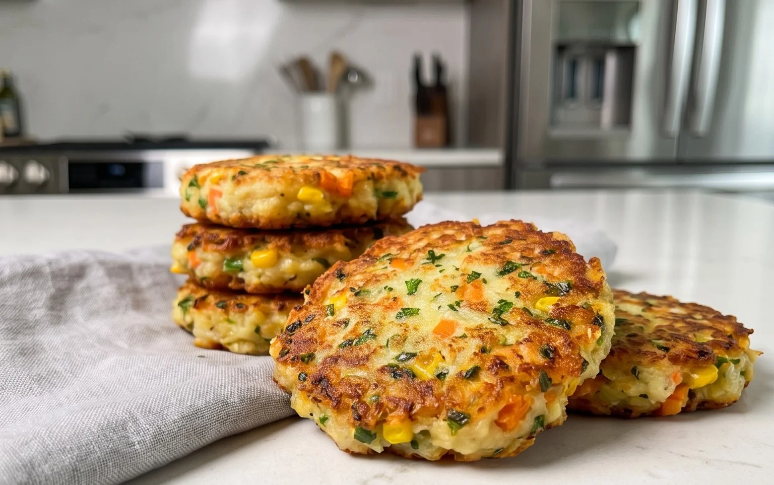 Vegetable Potato Fritters
