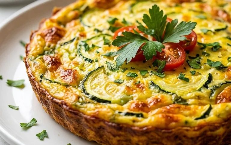 Crustless Zucchini Quiche Recipe
