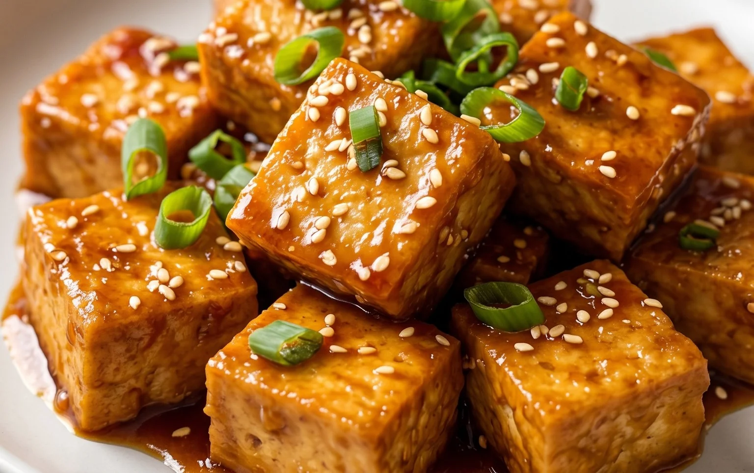 Honey Garlic Tofu