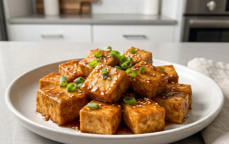 Honey Garlic Tofu