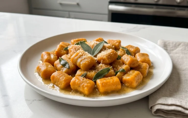 Sweet Potato Gnocchi