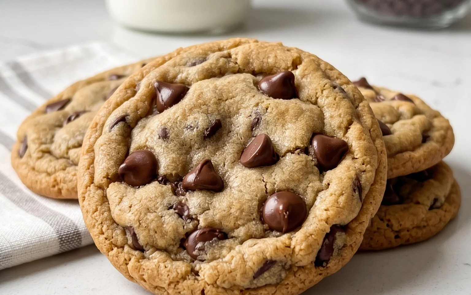 The Best Soft Chocolate Chip Cookies