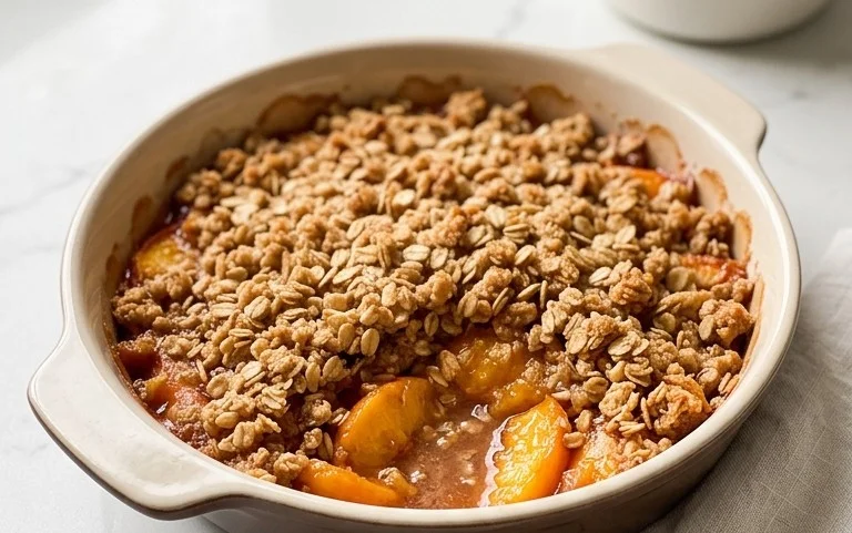 Peach Crisp