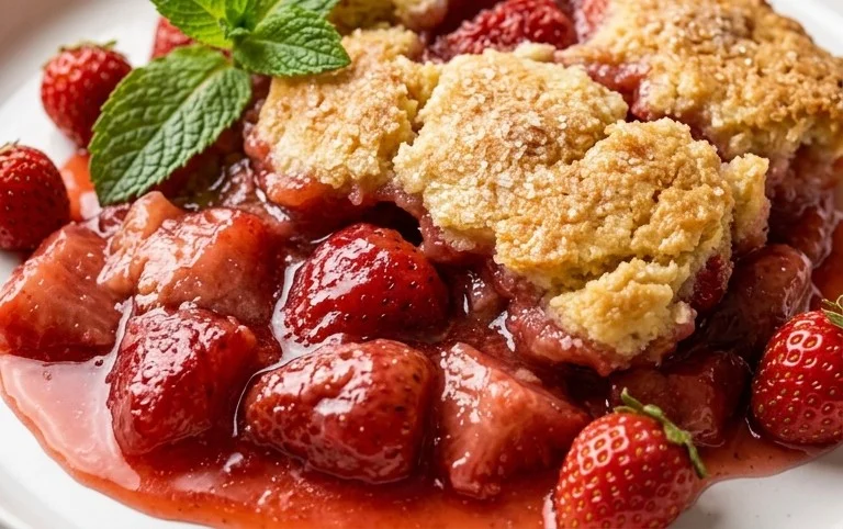 Strawberry Cobbler