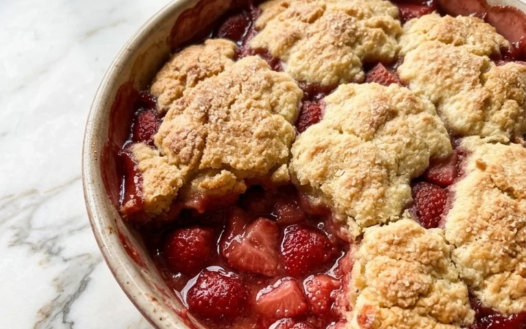 Strawberry Cobbler