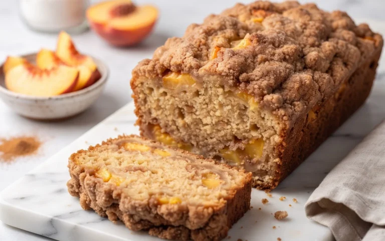 Spiced Peach Bread