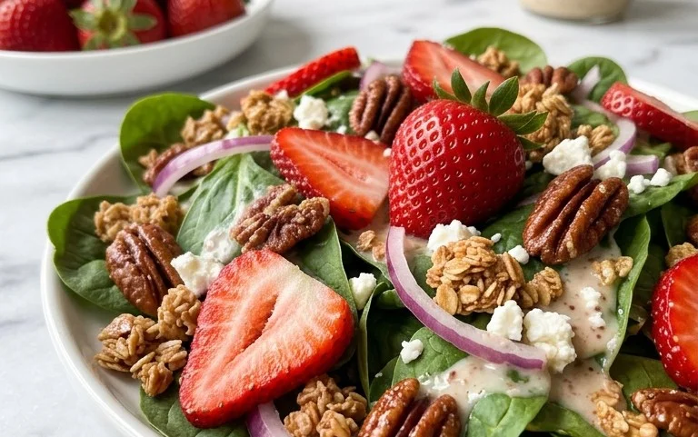 Strawberry Crunch Salad