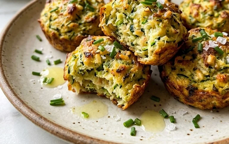 Zucchini Garlic Bites