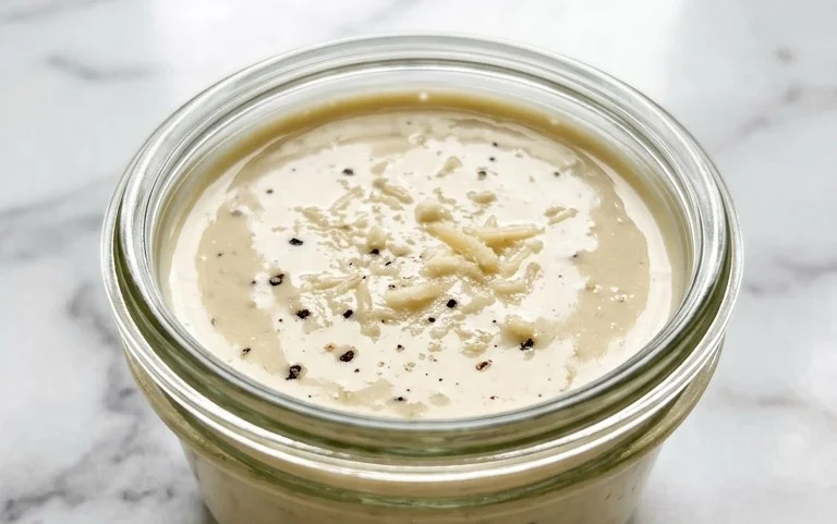 Caesar Salad Dressing (Classic, Creamy & 5 Minutes) 🥗