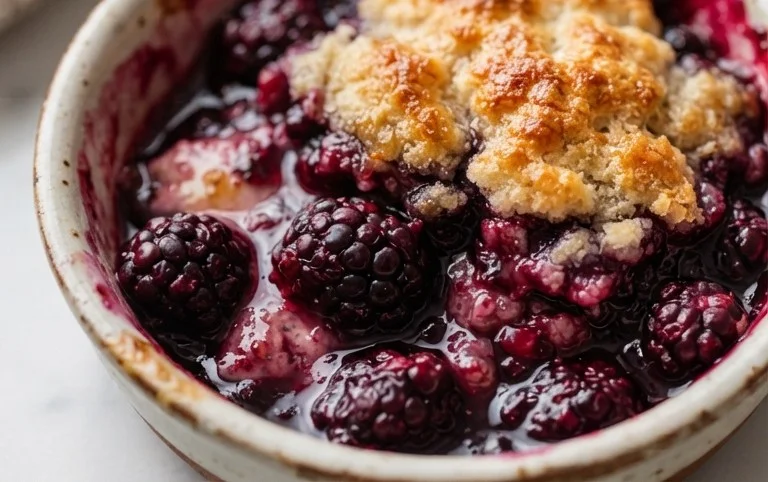 The Pioneer Women's Blackberry Cobbler