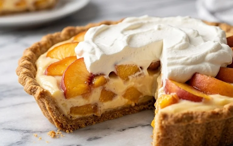 Peaches and Cream Pie